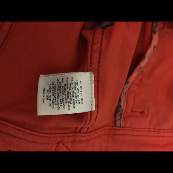 Pilcro and the Letterpress Orange Jacket size XS - Picture 6 of 6